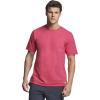 Russell Athletic Men’s Dri-Power Cotton Blend Short Sleeve T-Shirts, Moisture Wicking, Odor Protection, UPF 30+, Sizes S-4X(Watermelon Pink)