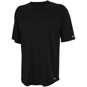 Russell Athletic Men’s Big & Tall Dri-Power Peformance Tee(Black)