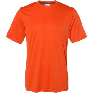 Russell Athletic Men’s Big & Tall Dri-Power Peformance Tee(Bright Orange)