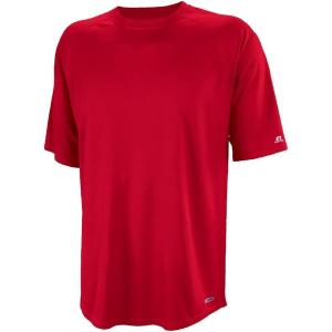 Russell Athletic Men’s Big & Tall Dri-Power Peformance Tee(Cardinal/Red)