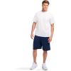 Russell Athletic Dri-power Men’s Mesh Short Sleeve Tee Shirt(White)