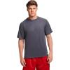 Russell Athletic Dri-power Men’s Mesh Short Sleeve Tee Shirt(Stealth)