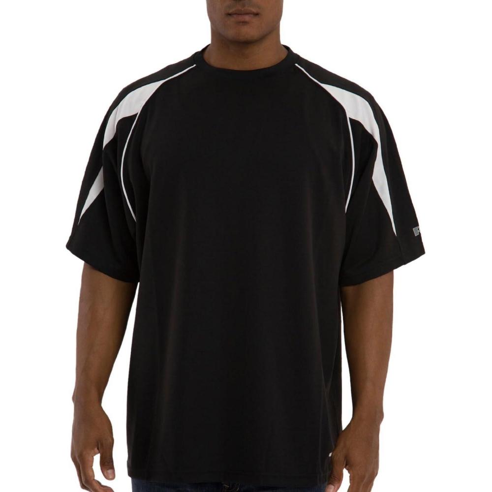 imageRussell Athletic Mens Big ampamp Tall DriPower Performance TShirtBlackWhite