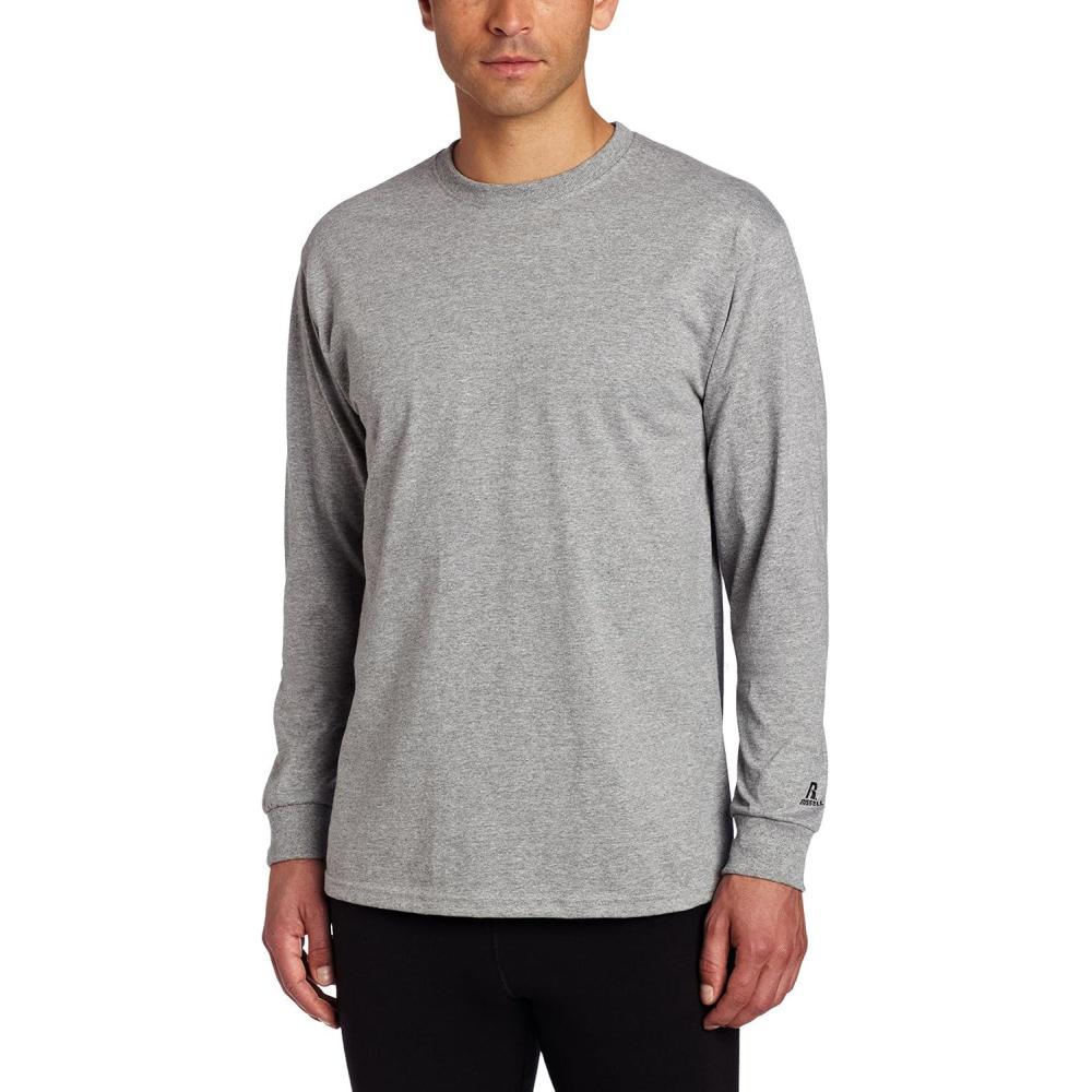 imageRussell Athletic Mens Short Sleeve DriPower TeeBasic Oxford