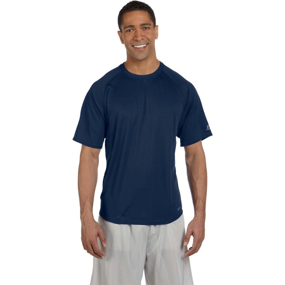 imageRussell Athletic Mens Short Sleeve DriPower TeeNavy