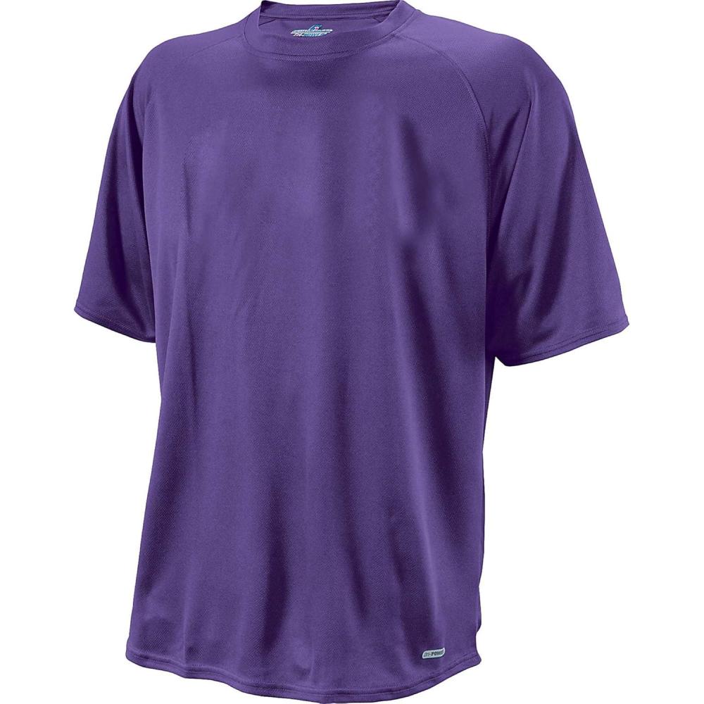 imageRussell Athletic Mens Short Sleeve DriPower TeePurple