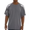 Russell Athletic Men’s Big & Tall Dri-Power Performance T-Shirt(Grey/White)