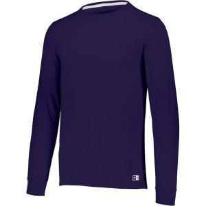 Russell Athletic Men’s Short Sleeve Dri-Power Tee(Basic Purple)