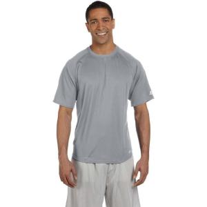 Russell Athletic Men’s Short Sleeve Dri-Power Tee(Steel)
