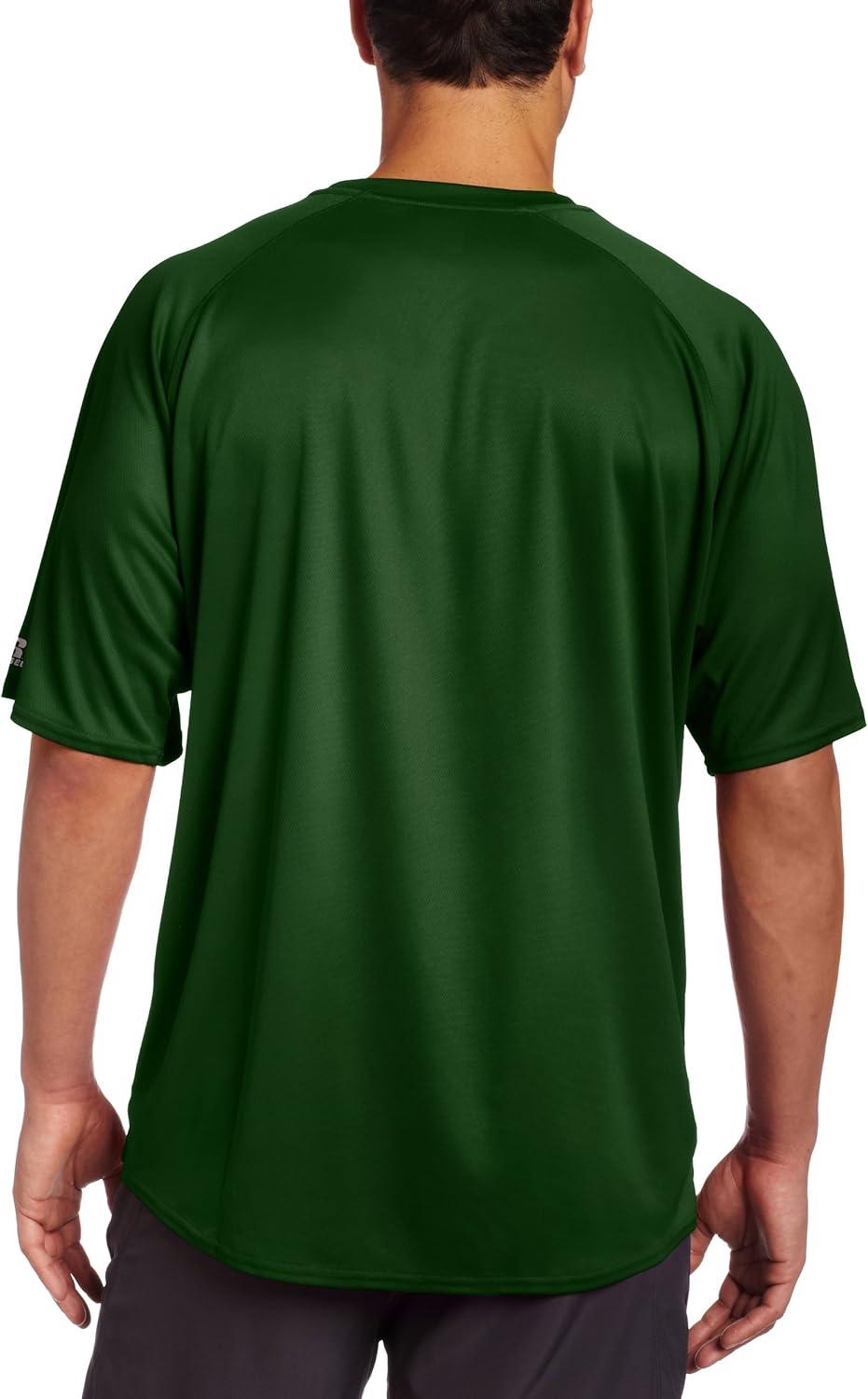 image:imageRussell Athletic Mens Short Sleeve DriPower TeeDark Green