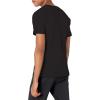 Russell Athletic Mens Soft 100% Cotton Midweight T-Shirt(Black)