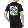 Russell Athletic Mens Soft 100% Cotton Midweight T-Shirt(Earth Day Donation – Black)