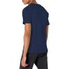 Russell Athletic Mens Soft 100% Cotton Midweight T-Shirt(Navy)