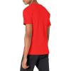 Russell Athletic Mens Soft 100% Cotton Midweight T-Shirt(Red)