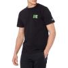 Russell Athletic Mens Soft 100% Cotton Midweight T-Shirt(Earth Day Donation – Black)