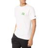 Russell Athletic Mens Soft 100% Cotton Midweight T-Shirt(Earth Day Donation – White)