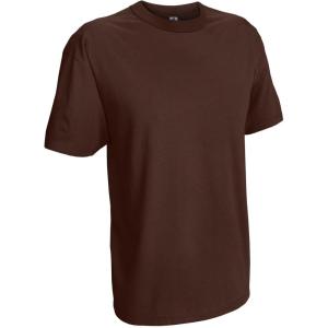 Russell Athletic Mens Soft 100% Cotton Midweight T-Shirt(Seal Brown)