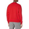 Jerzees Men’s NuBlend Fleece Hoodies & Sweatshirts, Cotton Blend, Sizes S-3X(Sweatshirt – True Red)