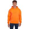 Jerzees Men’s NuBlend Fleece Hoodies & Sweatshirts, Cotton Blend, Sizes S-3X(Hoodie – Safety Orange)