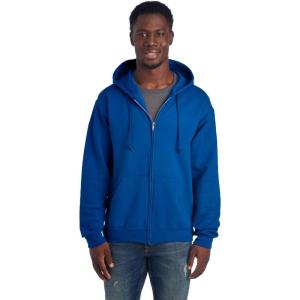 Jerzees Men’s NuBlend Fleece Hoodies & Sweatshirts, Cotton Blend, Sizes S-3X(Full Zip – Royal)