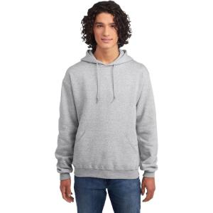 Jerzees Men’s NuBlend Fleece Hoodies & Sweatshirts, Cotton Blend, Sizes S-3X(Hoodie – Heather Grey)