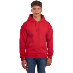 Jerzees Men’s NuBlend Fleece Hoodies & Sweatshirts, Cotton Blend, Sizes S-3X(Hoodie – True Red)