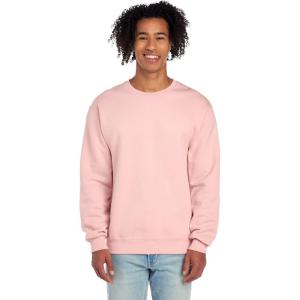 Jerzees Men’s NuBlend Fleece Hoodies & Sweatshirts, Cotton Blend, Sizes S-3X(Sweatshirt – Blush Pink)