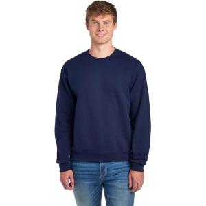 Jerzees Men’s NuBlend Fleece Hoodies & Sweatshirts, Cotton Blend, Sizes S-3X(Sweatshirt – Navy)