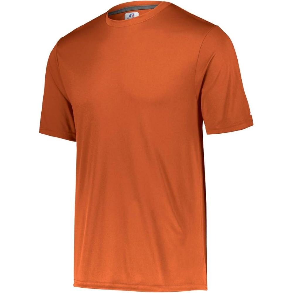 image:imageRussell Athletic Mens Short Sleeve Performance TShirtBurnt Orange