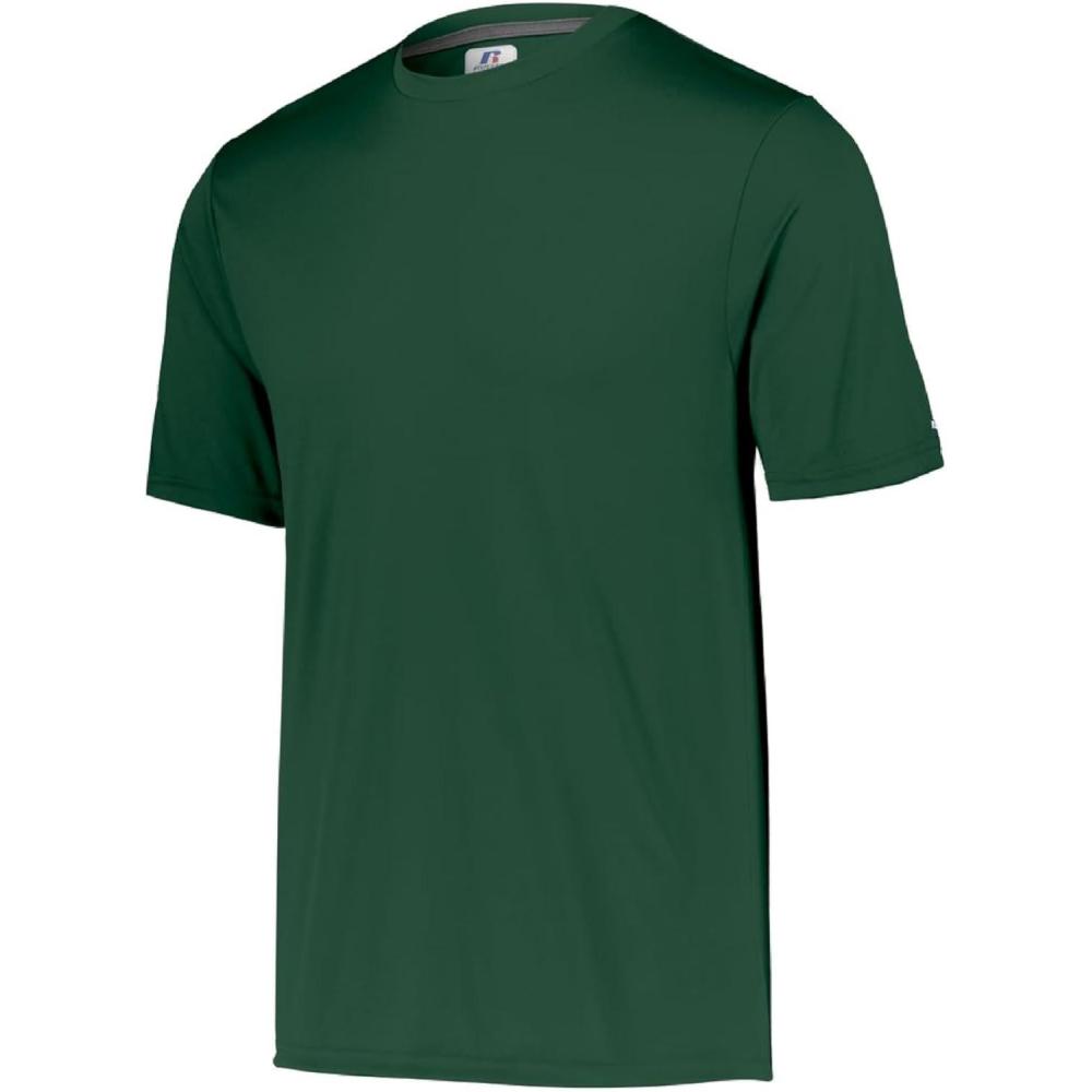 image:imageRussell Athletic Mens Short Sleeve Performance TShirtDark Green