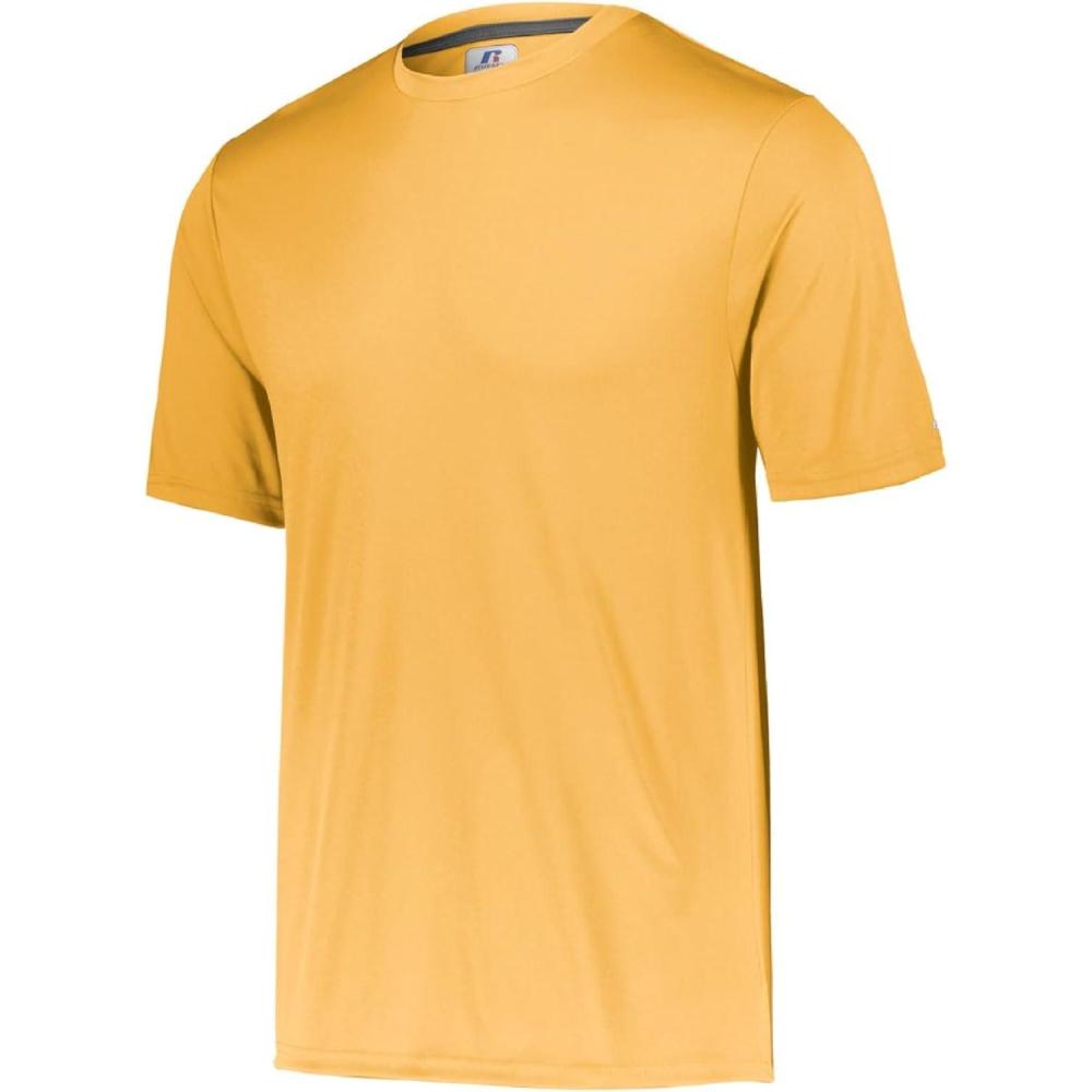 image:imageRussell Athletic Mens Short Sleeve Performance TShirtGold