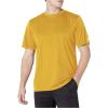 Russell Athletic Men’s Short Sleeve Performance T-Shirt(Gold)