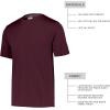 Russell Athletic Men’s Short Sleeve Performance T-Shirt(Maroon)