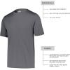 Russell Athletic Men’s Short Sleeve Performance T-Shirt(Steel)