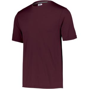 Russell Athletic Men’s Short Sleeve Performance T-Shirt(Maroon)