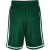 Russell Athletic Mens Legacy Men’s Basketball Shorts(Dark Green/White)