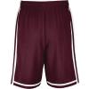 Russell Athletic Mens Legacy Men’s Basketball Shorts(Maroon/White)