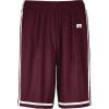 Russell Athletic Mens Legacy Men’s Basketball Shorts(Maroon/White)