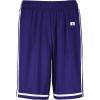 Russell Athletic Mens Legacy Men’s Basketball Shorts(Purple/White)