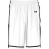 Russell Athletic Mens Legacy Men’s Basketball Shorts(White/Black)