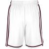 Russell Athletic Mens Legacy Men’s Basketball Shorts(White/Maroon)