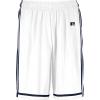 Russell Athletic Mens Legacy Men’s Basketball Shorts(White/Navy)