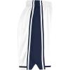 Russell Athletic Mens Legacy Men’s Basketball Shorts(White/Navy)