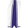 Russell Athletic Mens Legacy Men’s Basketball Shorts(White/Purple)