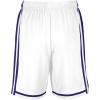 Russell Athletic Mens Legacy Men’s Basketball Shorts(White/Purple)