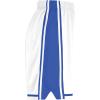 Russell Athletic Mens Legacy Men’s Basketball Shorts(White/Royal)