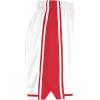 Russell Athletic Mens Legacy Men’s Basketball Shorts(White/True Red)