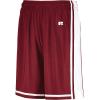 Russell Athletic Mens Legacy Men’s Basketball Shorts(Cardinal/White)