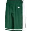 Russell Athletic Mens Legacy Men’s Basketball Shorts(Dark Green/White)