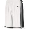 Russell Athletic Mens Legacy Men’s Basketball Shorts(White/Black)